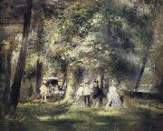 Inthe St Cloud Park Pierre Renoir